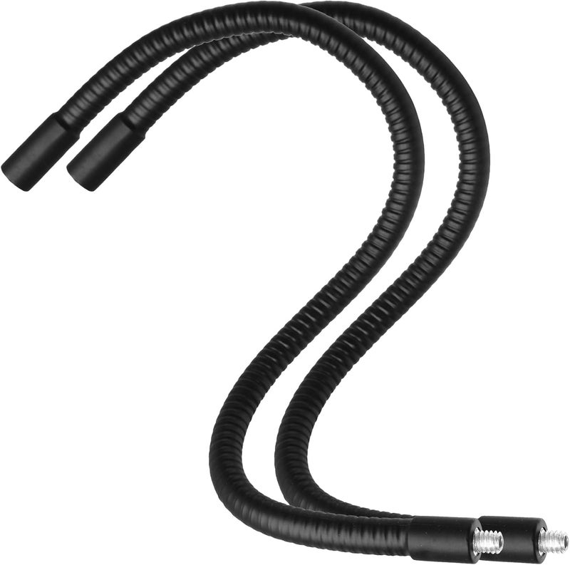 Opfiue 16" Gooseneck Tube Extension Holder,1/4"-20 Female to Male Thread Metal Universal Hose Flexible Arm for Phone Action Camera Microphone(2 PCS) - Image 1